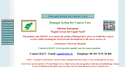 Desktop Screenshot of dacc.ie