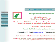 Tablet Screenshot of dacc.ie